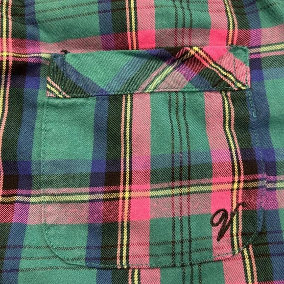 Victoria’s Secret plaid short sleeve pajamas - Picture 6 of 16